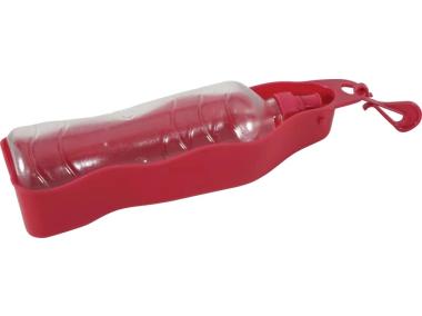 Zdjęcie: Bidon składany dla psa 450 ml czerwony ZOLUX