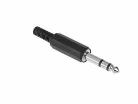 Wtyk Jack 6,3 Stereo plastik WTY0017 BODEX