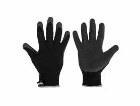 Rękawice ochronne Termo Grip Black lateks , rozmiar 8 BRADAS