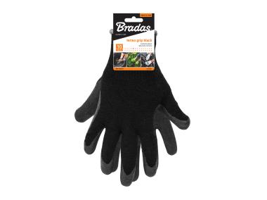 Zdjęcie: Rękawice ochronne Termo Grip Black lateks , rozmiar 8 BRADAS