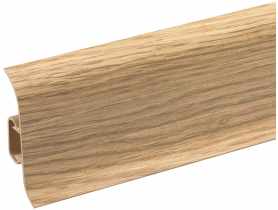 Listwa przypodłogowa PVC Premium Classic 22x59 mm; 2,20 m Dąb Klasyczny Mat CEZAR