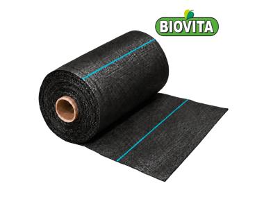 Zdjęcie: Agrotkanina mocna 100 g/m2 czarna 0,4 x 100 m BIOVITA