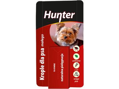 Zdjęcie: Krople na pchły dla małego psa 1 ml HUNTER