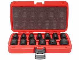 Nasadki udarowe krótkie 1/2 13PCS 10-24 mm VERKE PREMIUM