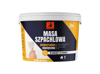 Zdjęcie: Masa szpachlowa uniwersalna elastyczna 5 kg DRAGON