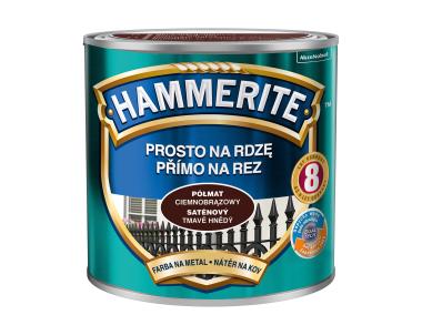 Zdjęcie: Farba do metalu 0,25 L ciemnobrązowy półmat HAMMERITE