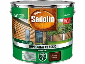 Impregnat ochronno-dekoracyjny hybrydowy Classic 9 L ciemny orzech SADOLIN