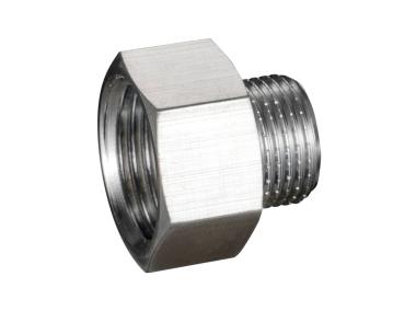 Zdjęcie: Redukcja nyplowo-mufowaGW1/2"XGZ3/8" chrom CALIDO