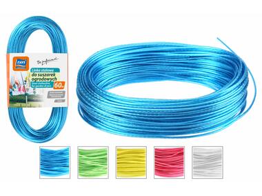 Zdjęcie: Linka stalowa do suszarek ogrodowych 60m SIMPLE SOLUTIONS
