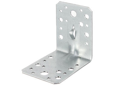 Zdjęcie: Łącznik kątowy z kolcem 90x90x65 mm ALBERTS