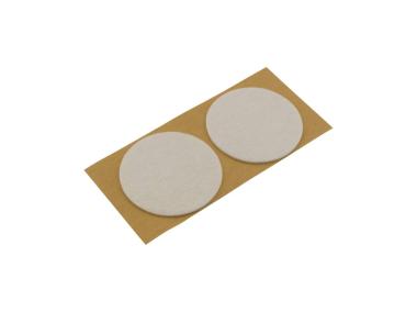 Zdjęcie: Podkładki filcowe samoprzylepne białe fi 70 METRO