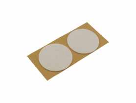 Podkładki filcowe samoprzylepne białe fi 70 METRO