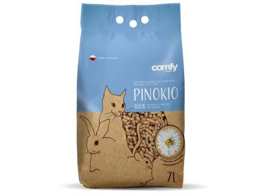 Zdjęcie: Żwirek Pinokio drewniany rumianek 7 L COMFY