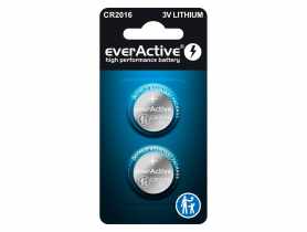 Baterie litowe CR2016 2BL EVERACTIVE