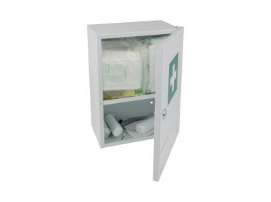 Zdjęcie: Apteczka ścienna 300x220x125 mm z wyposażeniem METRO