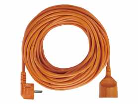Przedłużacz 20 m, 1 gniazdo, pomarańczowy, PVC, 230 V, 1,5 mm2 EMOS