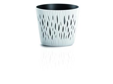 Zdjęcie: Doniczka Sandy Round DSR190 biała PROSPERPLAST