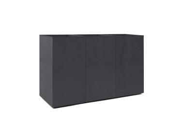 Zdjęcie: Kwietnik Karo 900x300x600 mm beton recycled, antracytowy LAMELA