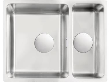 Zdjęcie: Komora Egeria stal szczotkowana 1,5K B/O, 580x440x200 + space saver DEANTE