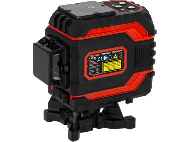 Zdjęcie: Poziomnica laserowa 3 prom, 360 stopni, poziomica, wiązka zielona, 20 m, CE, PROLINE