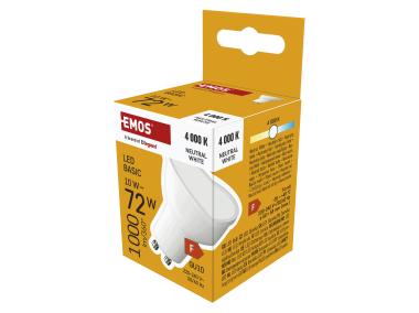 Zdjęcie: Żarówka LED MR16 10 W1000 lm GU10 światło neutralne EMOS