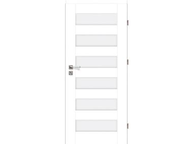 Zdjęcie: Drzwi wewnętrzne 70 cm prawe 6/6 biały Zitron 10 VOSTER