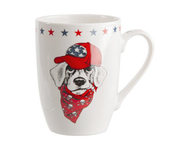 Zdjęcie: Kubek Baryłka Nbc 300 ml dekoracja Labrador Easy Morning ALTOMDESIGN