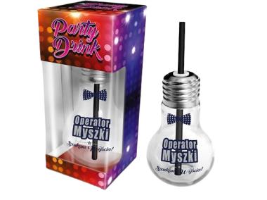 Zdjęcie: Szklanka żarówka Operator Myszki 400 ml FLORENTYNA