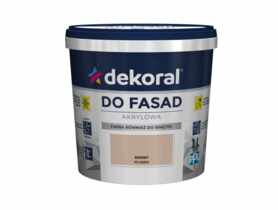 Farba fasadowa kawowy 1 L Polinit DEKORAL
