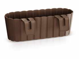 Doniczka Boardee brąz 383x212x130 mm PROSPERPLAST