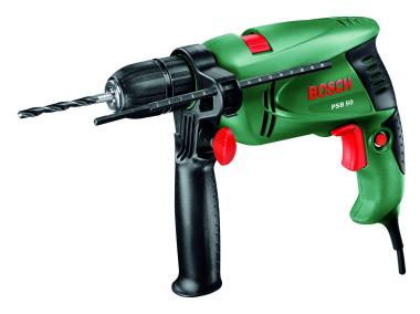 Zdjęcie: Wiertarka udarowa 500 W w walizce BOSCH