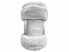 Koc Faroe 150x200 cm szary BBK