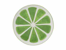Talerz ceramiczny Tropicana limonka 20 cm ALTOM DESIGN