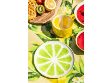 Zdjęcie: Talerz ceramiczny Tropicana limonka 20 cm ALTOM DESIGN