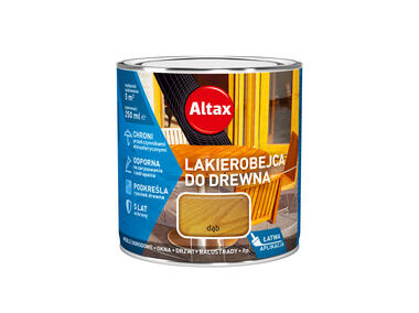 Zdjęcie: Lakierobejca do drewna 0,25 L dąb ALTAX