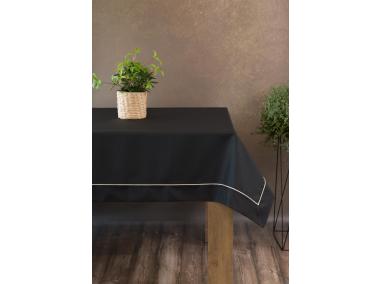 Zdjęcie: Obrus Dorita 145x280 cm czarny EUROFIRANY