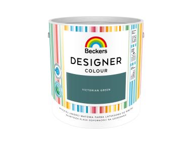Zdjęcie: Farba lateksowa Designer Colour Victorian Green 2,5 L BECKERS