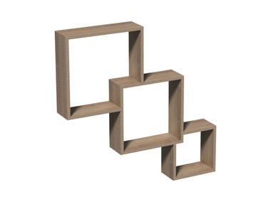 Zdjęcie: Półka modułowa splatana FIS 1 dąb sonoma 320x280x200 mm VELANO