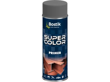 Zdjęcie: Grunt pod syntetyczne lakiery alkidowe Super Color Primer szary 400 ml BOSTIK