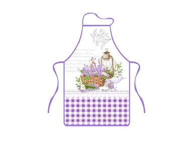 Zdjęcie: Fartuszek kuchenny Lavender II 50x76 cm F319113B EUROMAT