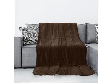 Zdjęcie: Koc Tyler brown 170x210 cm AMELIA HOME