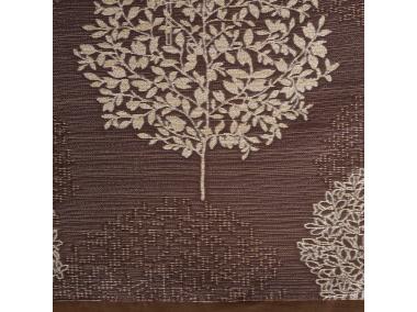 Zdjęcie: Zasłona Eliza 140x250 cm brązowo-szara na przelotkach EUROFIRANY