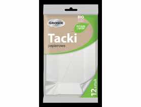 Tacki papierowe 12 szt. GROSIK