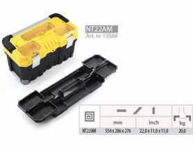 Skrzynka narzędziowa Titan czarny 22 PROSPERPLAST