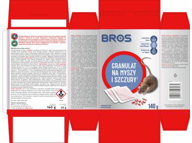 Zdjęcie: Granulat na myszy i szczury 0,14 kg BROS