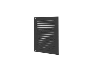 Zdjęcie: Osłona wentylacyjna ze stali 167x230mm z siatką grafit VENTS