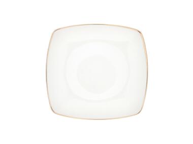 Zdjęcie: Talerz deserowy Mariapaula moderna kwadratowa gold 20,5 cm ALTOMDESIGN