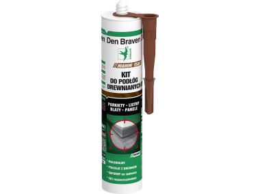 Zdjęcie: Kit do podłóg drewnianych Parquet-Seal mahoń/teak 280 ml DEN BRAVEN