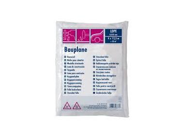 Zdjęcie: Plandeka budowlana 50 m2 LDPE 0,050 mm, 4 x 12,5 m CIRET