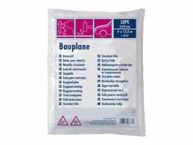 Plandeka budowlana 50 m2 LDPE 0,050 mm, 4 x 12,5 m CIRET